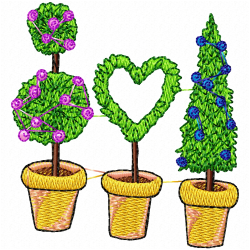 Flowers Embroidery Design 11 Flowers Embroidery Design 11